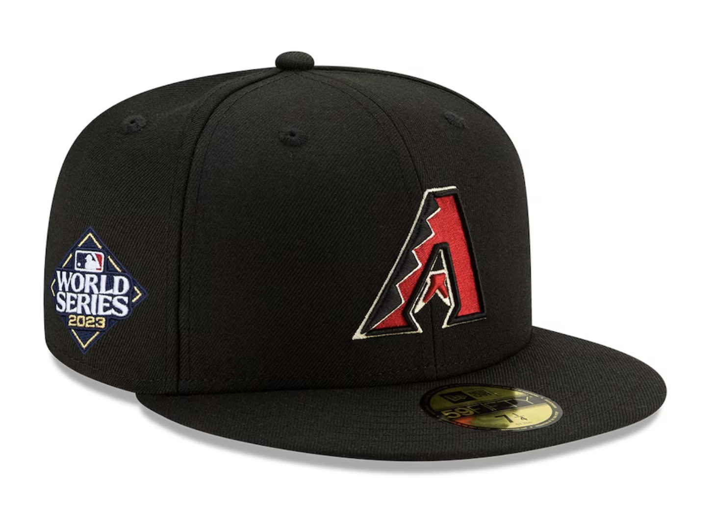 Arizona Diamondbacks New Era 2023 World Series Side Patch 59FIFTY Fitted Hat