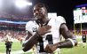 Sep 25, 2023; Tampa, Florida, USA; Philadelphia Eagles wide receiver A.J. Brown (11) celebrates after they beat the Tampa Bay Buccaneersat Raymond James Stadium.