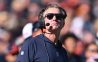 Oct 1, 2023; Chicago, Illinois, USA; Chicago Bears head coach Matt Eberflus looks up at the scoreboard in the fourth quarter during a game against the Denver Broncos at Soldier Field.