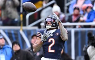 D.J. Moore catches a long TD, Bears-Lions, Week 14, 2023