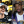 Iowa guard Caitlin Clark (left) recreated an iconic 2001 photo of Kobe Bryant (right) after she won her third Big Ten Championship. (Composite Image by For The Win / Photos by Lily Smith, The Register; Stan Honda via Getty Images)