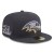 Baltimore Ravens New Era Official 2024 NFL Draft On Stage 59FIFTY Fitted Hat - Graphite